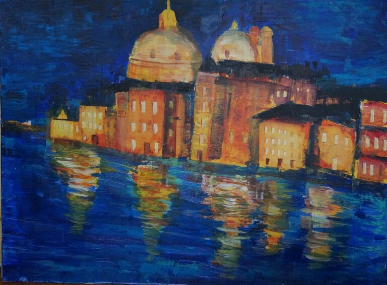 Venise acrylique 2010 70x40 cm